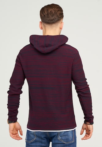 behype Sweatshirt 'NATHANAEL' in Red