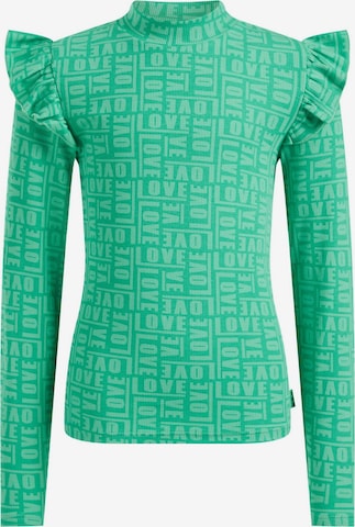 WE Fashion Shirt in Green: front