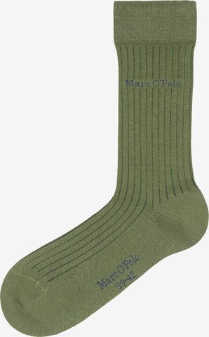 Chaussettes Marc O'Polo en vert : devant