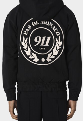 Pas De Monaco Bluza rozpinana 'Vortex' w kolorze czarny