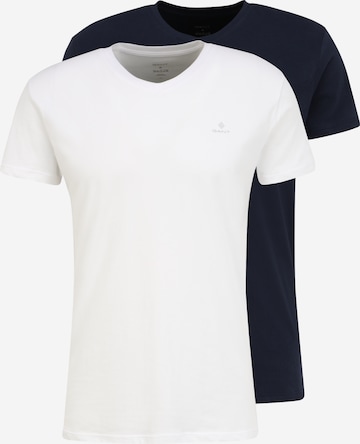 GANT - Camiseta térmica en azul: frente