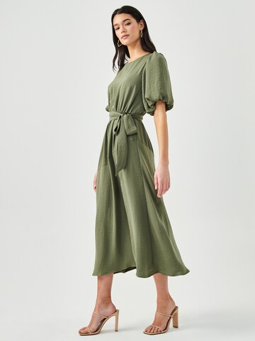 Robe 'Arina' Willa en vert : devant