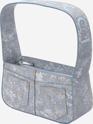 Fiorucci Shoulder Bag in Blue: front