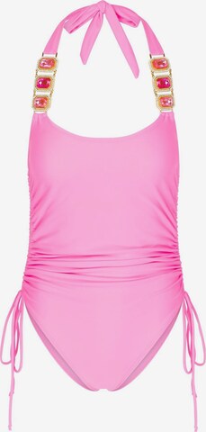 Maillot de bain Moda Minx en rose : devant