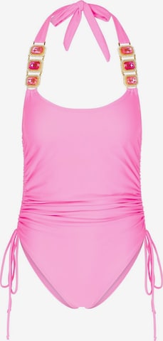 Moda MinxJednodijelni kupaći kostim - roza boja: prednji dio
