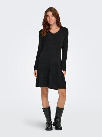 Robes en maille 'JDYNova' JDY en noir : devant