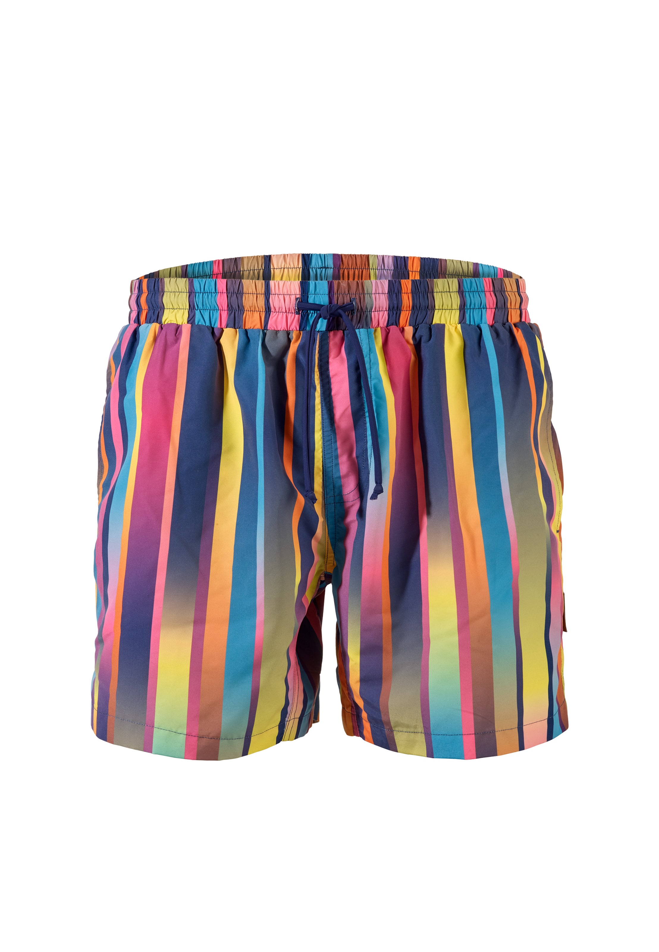 BECO the world of aquasports Badeshorts 'Summer Stripes' in Mischfarben: Vorderseite
