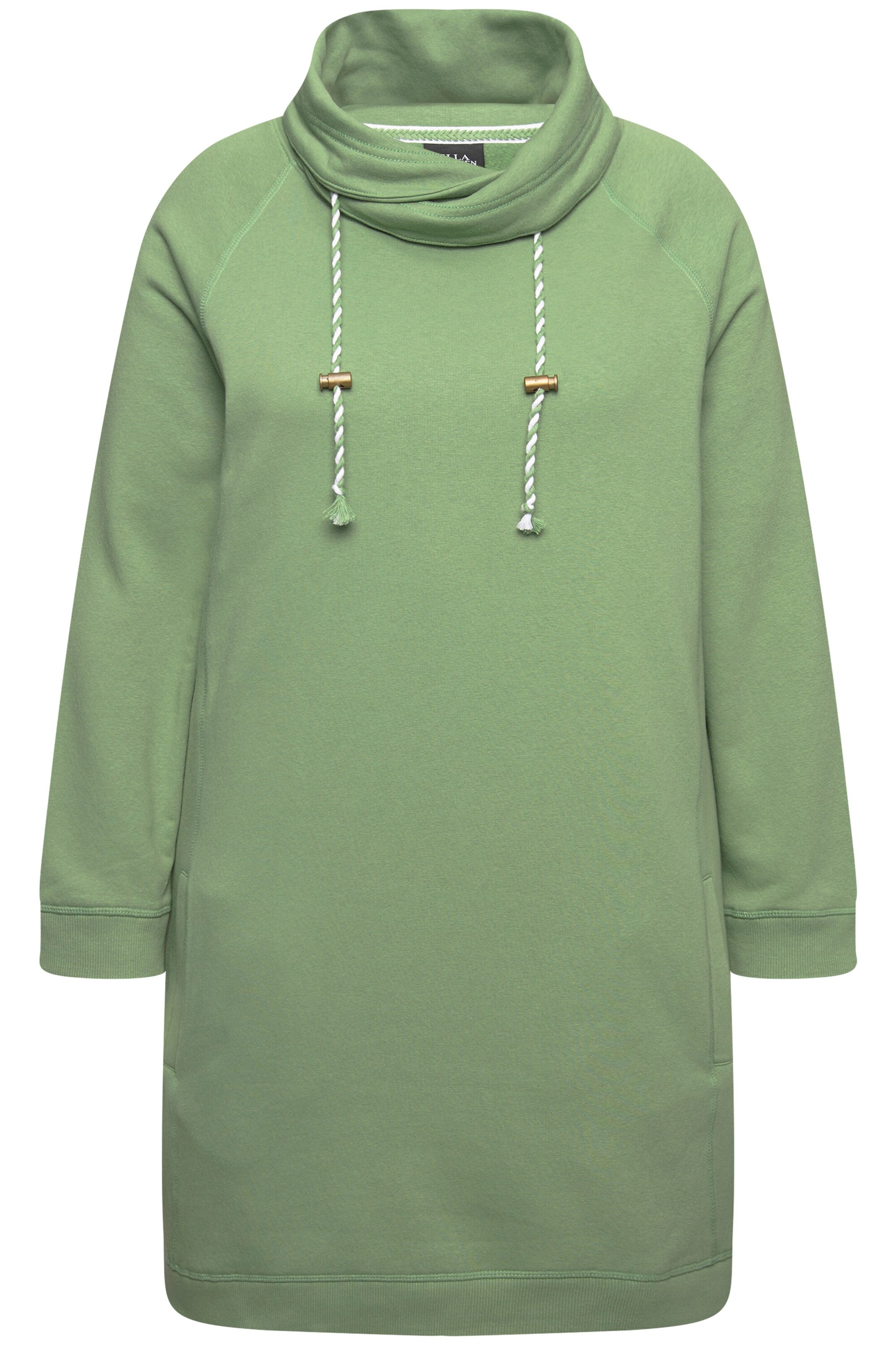 Ulla Popken Jurk in Groen: voorkant