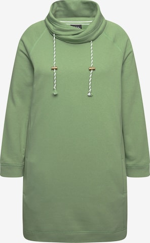 Robe Ulla Popken en vert : devant