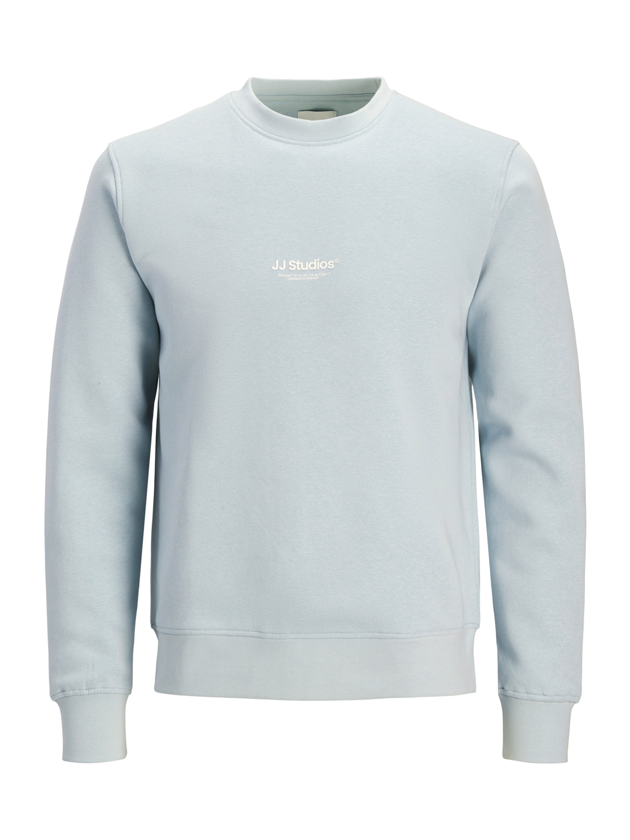 Jack & Jones Plus Sweatshirt 'JJESOHO' in Blue: front