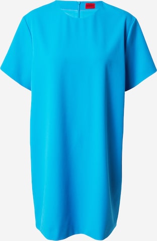 HUGO Red Kleid 'Kulianna' in Blau: predná strana