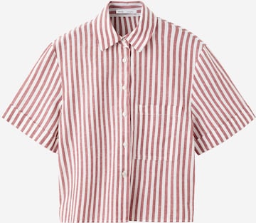 MANGO Bluse 'MANELI' i rød: forside