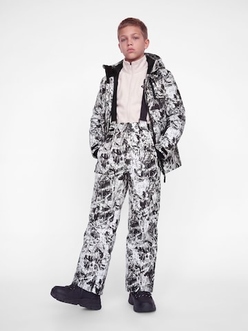 Jack & Jones Junior Regular Спортен панталон 'JJSVERBIER' в бяло