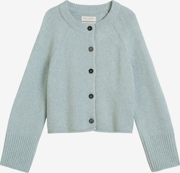 Marc O'Polo Knit Cardigan in Blue: front