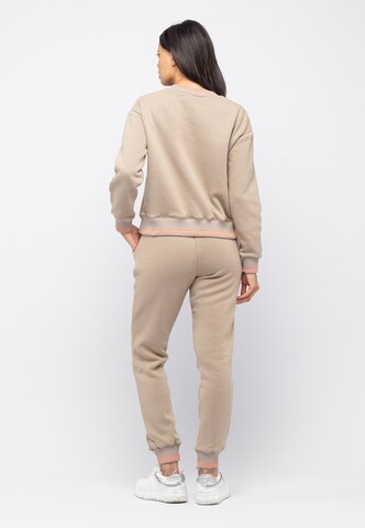 Tom Barron Tracksuit in Beige