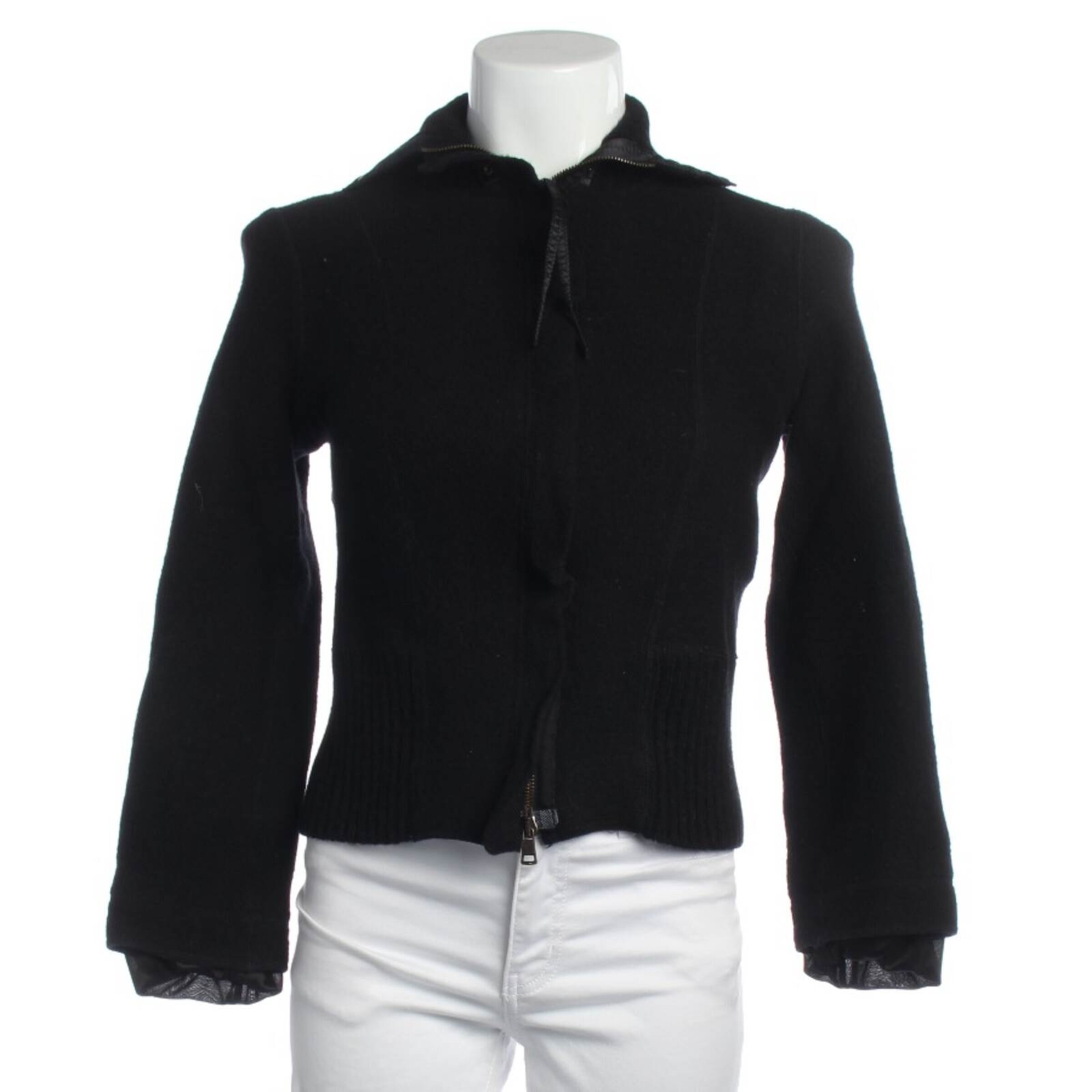 Marc Cain Sweater & Cardigan in XL in Black: front