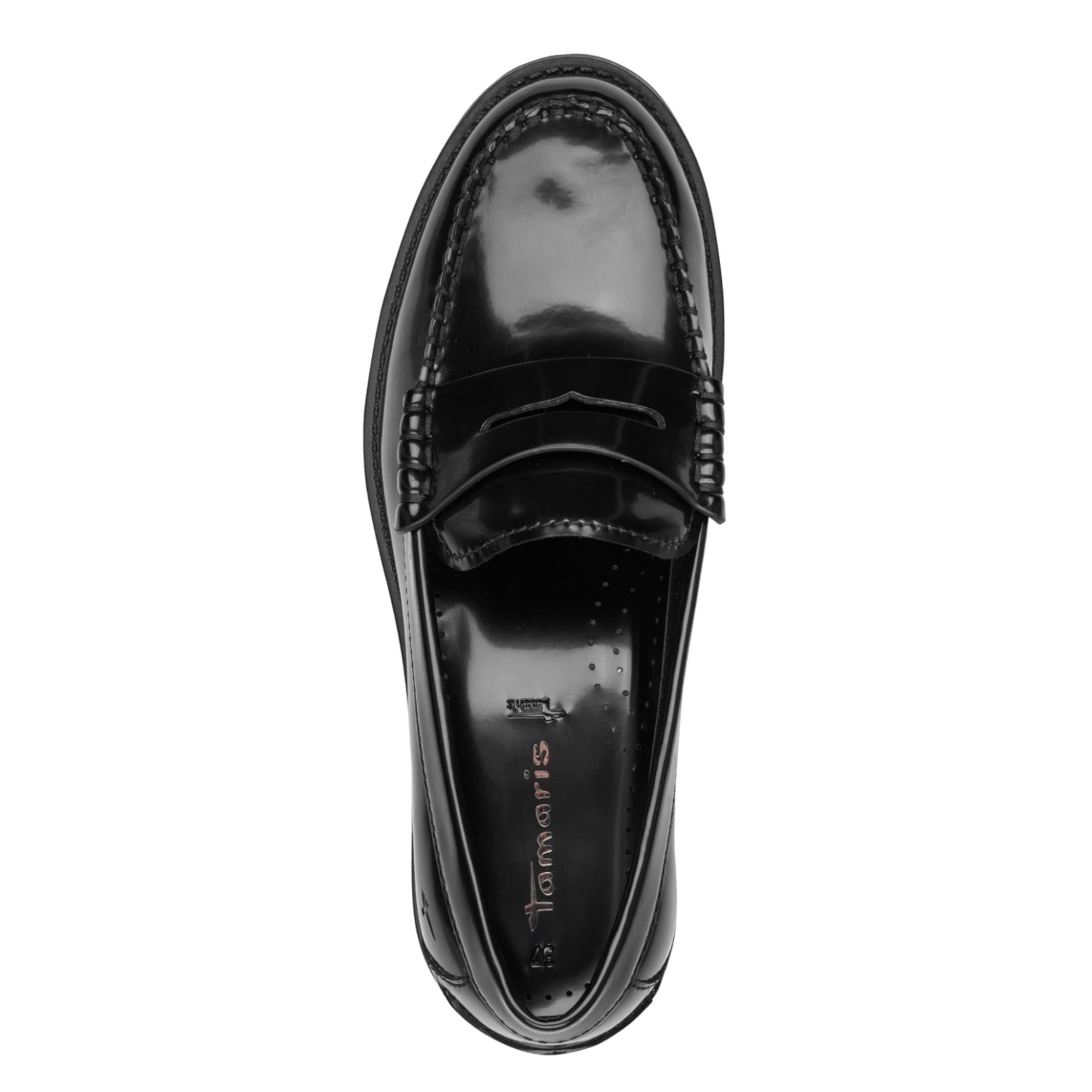 Slipper di Tamaris in nero