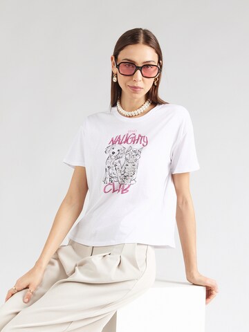 T-shirt Liu Jo en blanc : devant