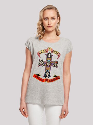 T-shirt F4NT4STIC en gris : devant