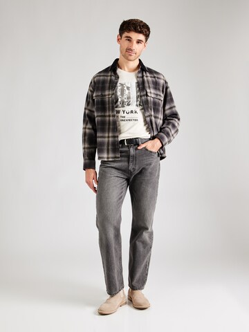 JJ Rebel - Camisa 'JREBTHEO' em bege