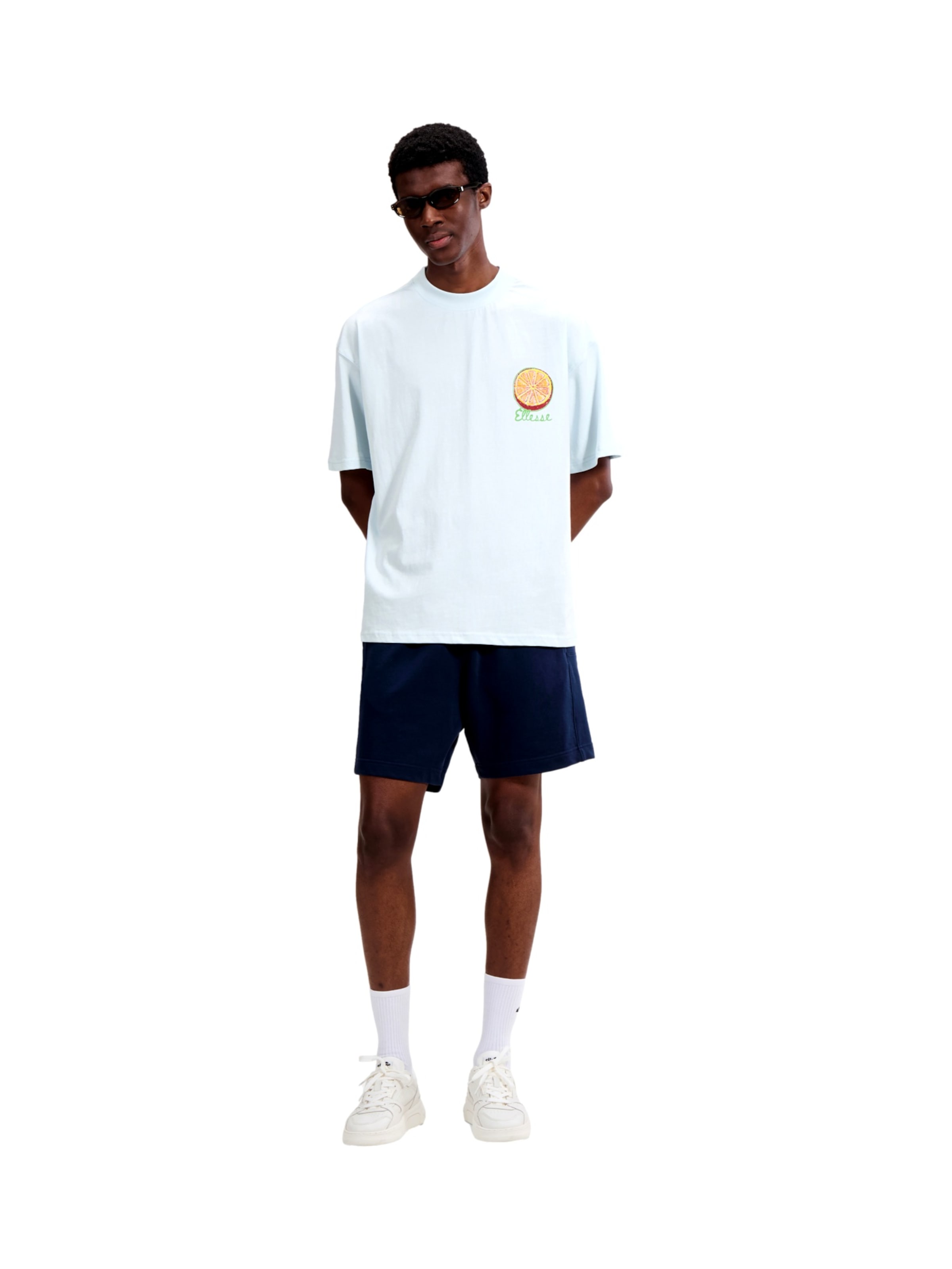 ELLESSE Shirt 'The Citrus Tree' in Blue