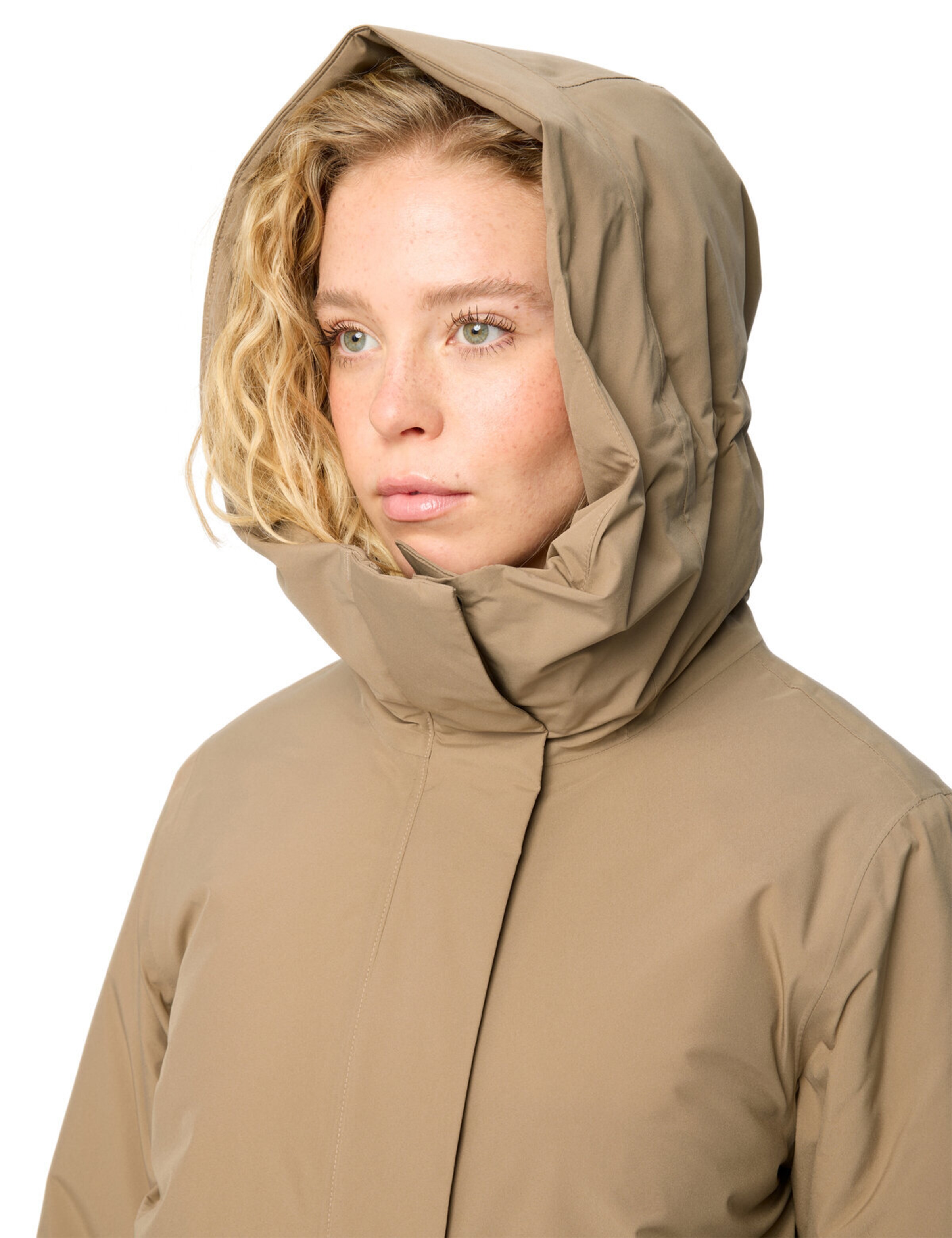 VAUDE Outdoormantel 'Coreway' in Beige