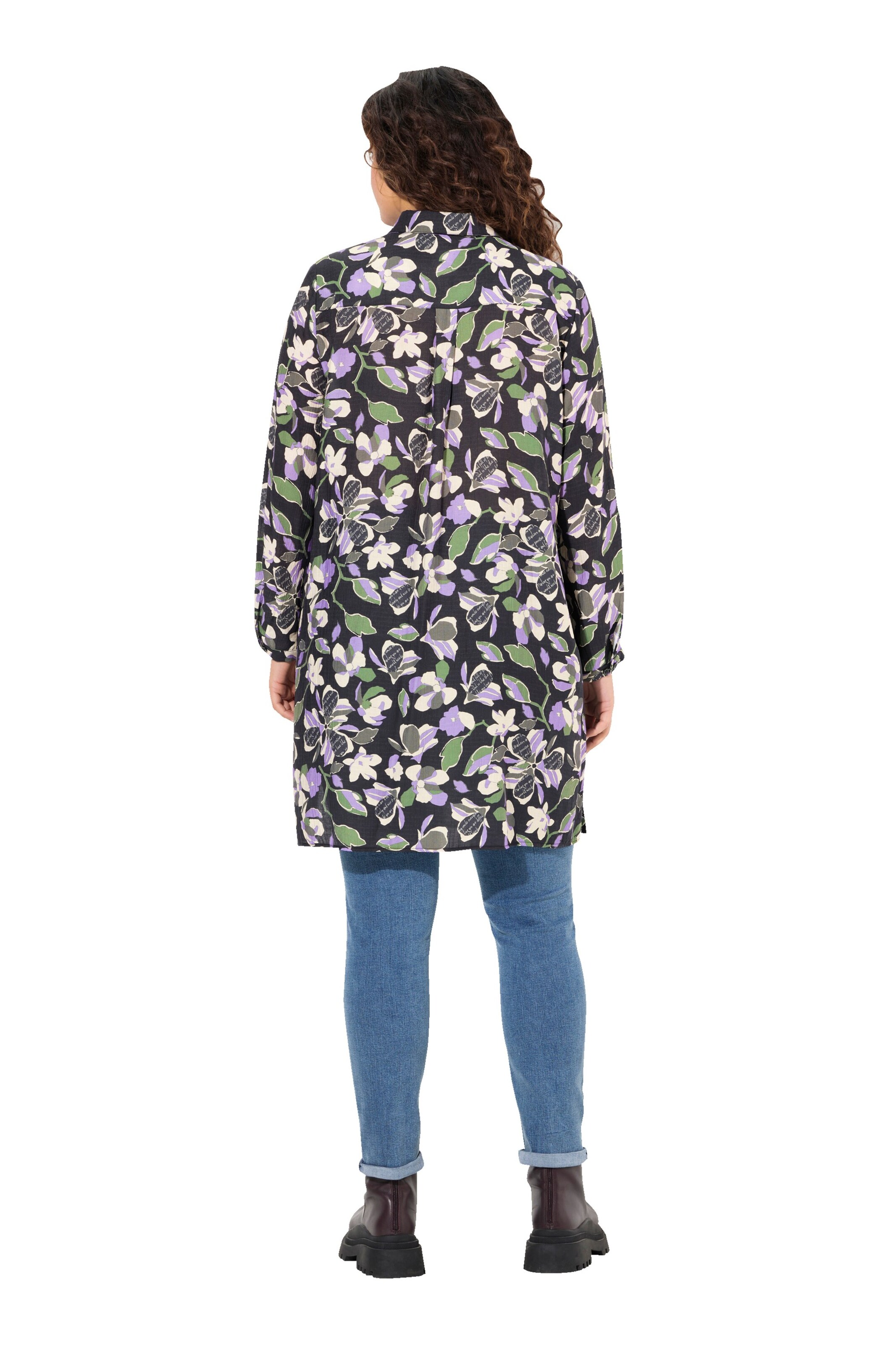 Ulla Popken Tuniek in Zwart