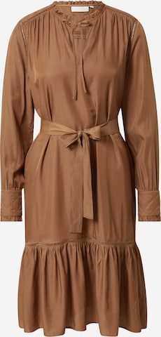 Coster Copenhagen Shirt Dress in Brown: front