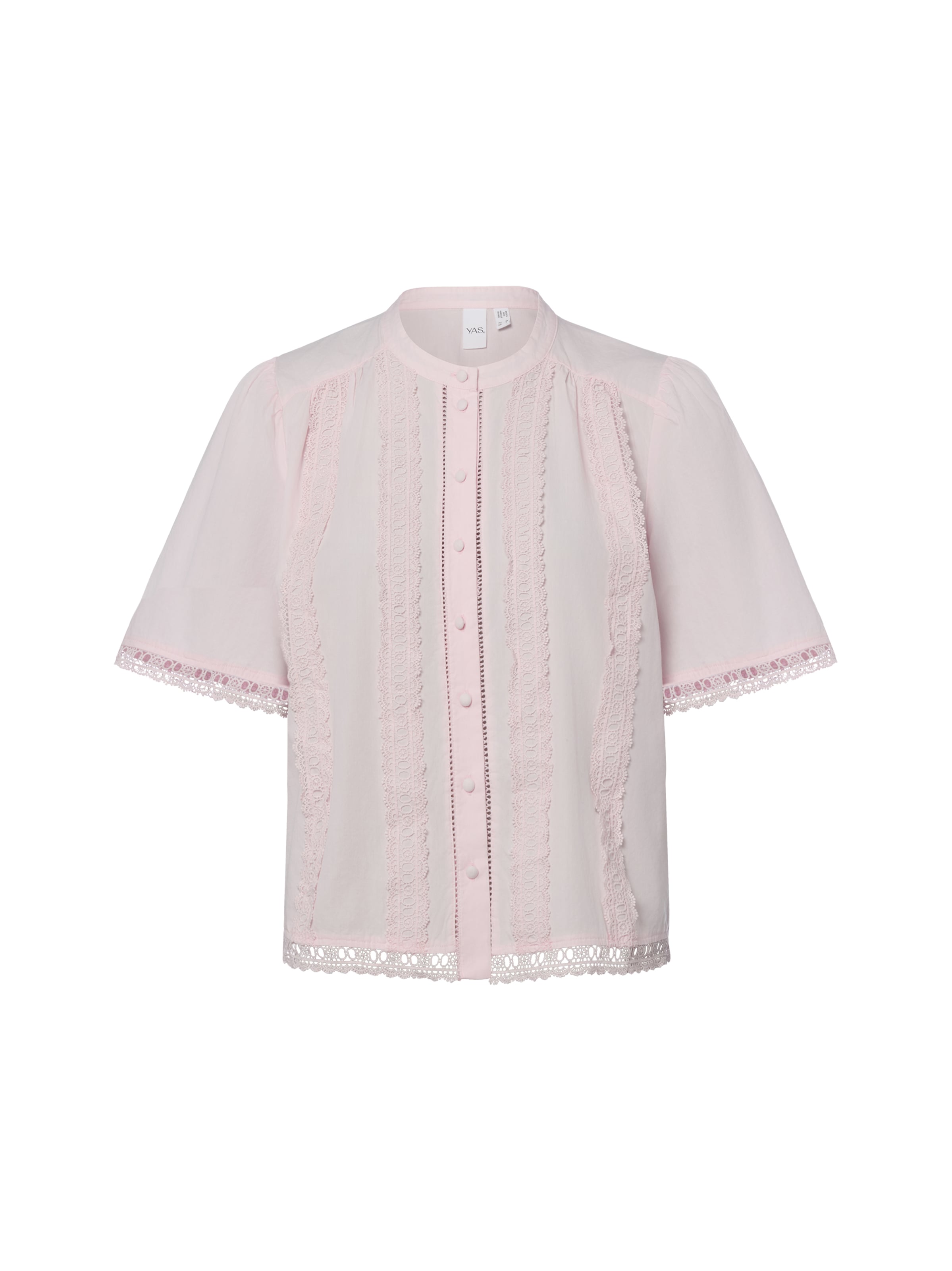 YAS Blouse 'YASGunio' in Roze: voorkant