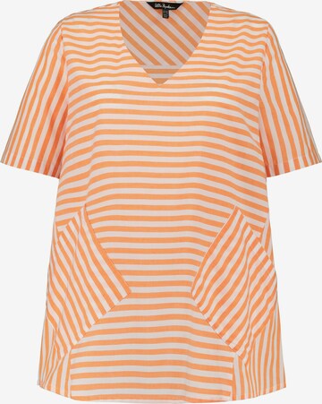 Ulla Popken Shirt in Oranje: voorkant