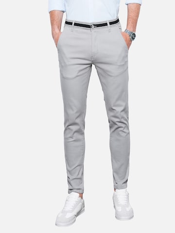 Regular Pantalon chino 'P156' Ombre en gris