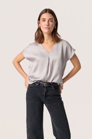 Camicia da donna 'Loana' di SOAKED IN LUXURY in grigio: frontale