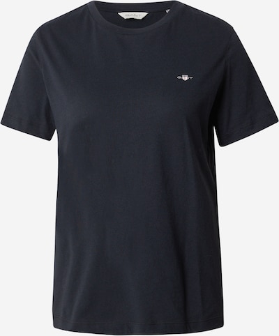 Marškinėliai iš GANT, spalva – juoda, Prekių apžvalga