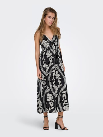 ONLY Summer dress 'ONLCatja' in Black