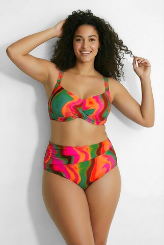 Ulla Popken Bralette Bra in Mixed colours