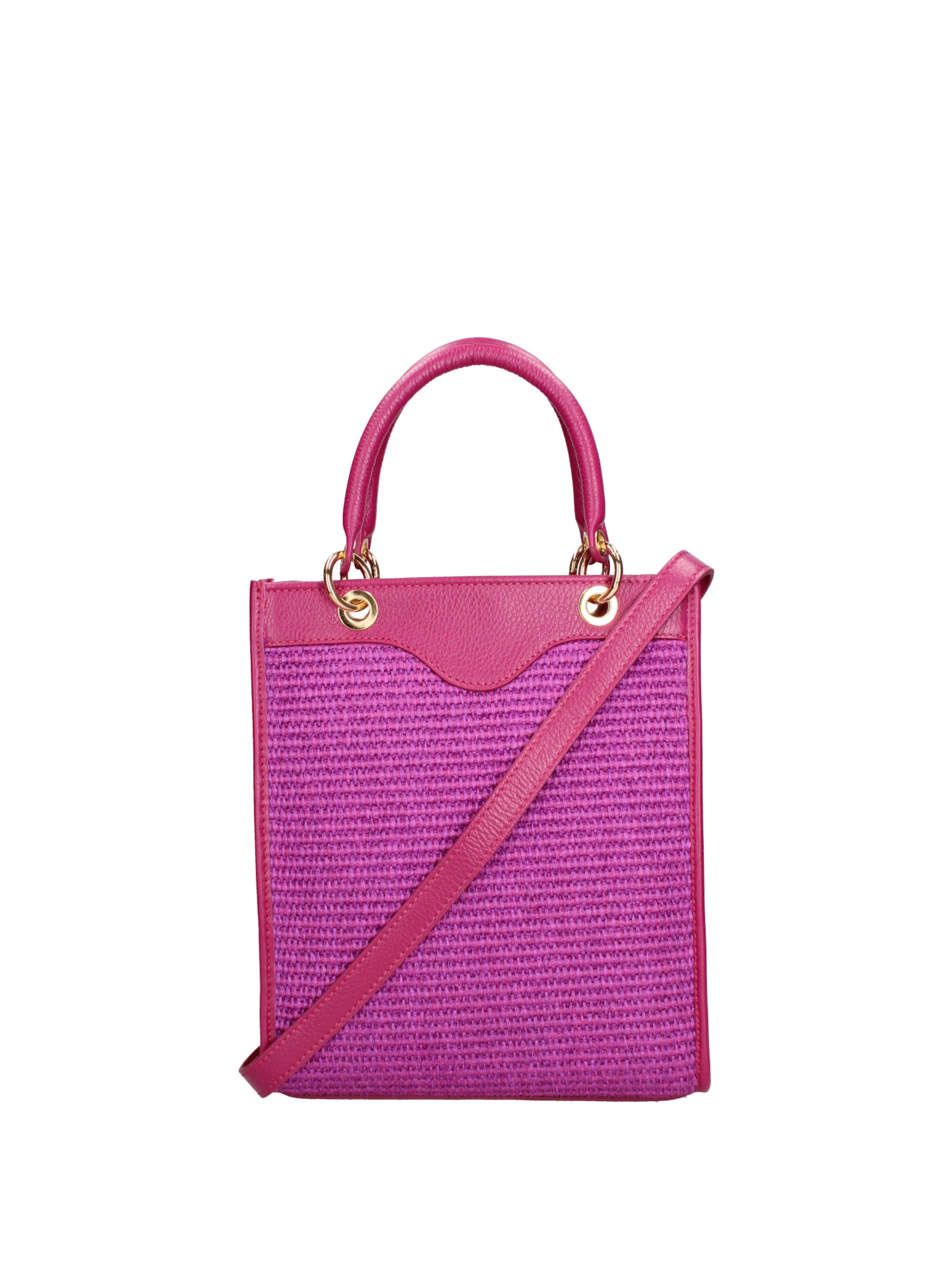 Roberta Rossi Handtas in Roze: voorkant