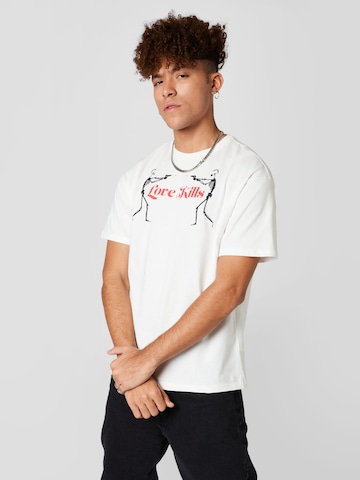 T-Shirt 'Adlin' SHYX en blanc : devant