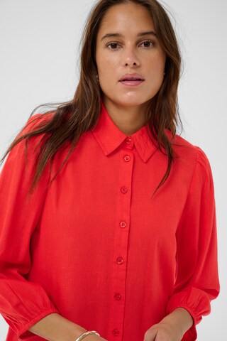 Kaffe - Blusa 'KAmilia' em vermelho