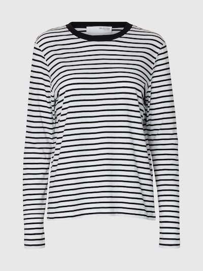 SELECTED Shirt in de kleur Zwart / Wit, Productweergave