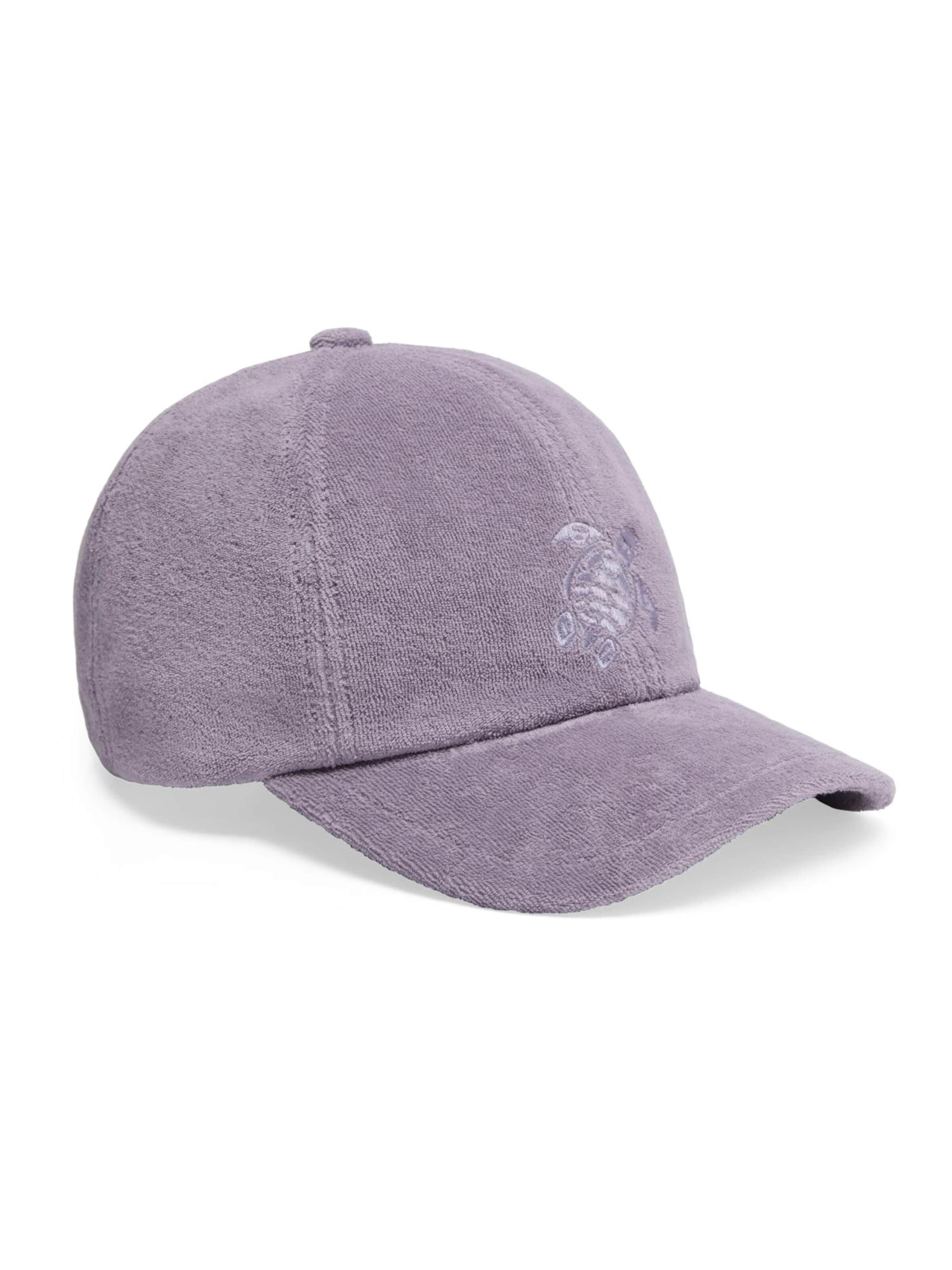 Vilebrequin Hat in Purple: front
