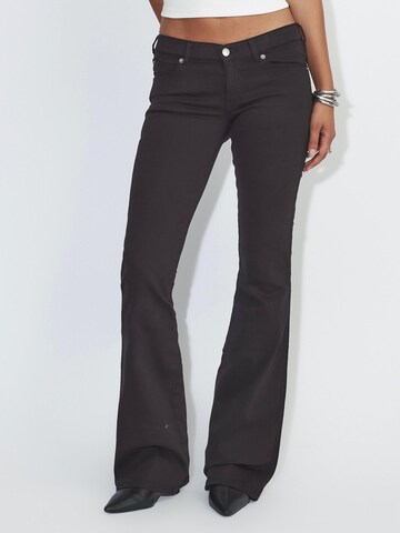 Dr. Denim Flared Jeans 'Kily Low Bootcut' in Zwart