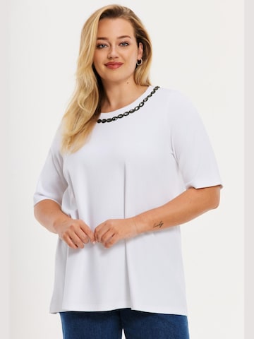 YOEK Shirt in Wit: voorkant