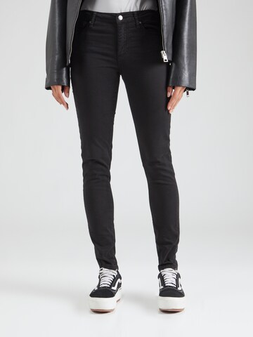 ARMANI EXCHANGE Slimfit Jeans in Zwart: voorkant