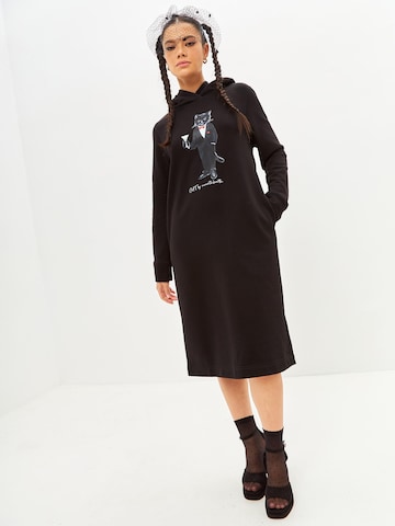 Robe de sport 'Dandy Cat' Cat e Lolette en noir