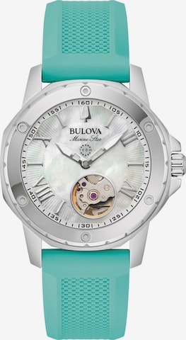 Bulova Analog Watch in Blue: front