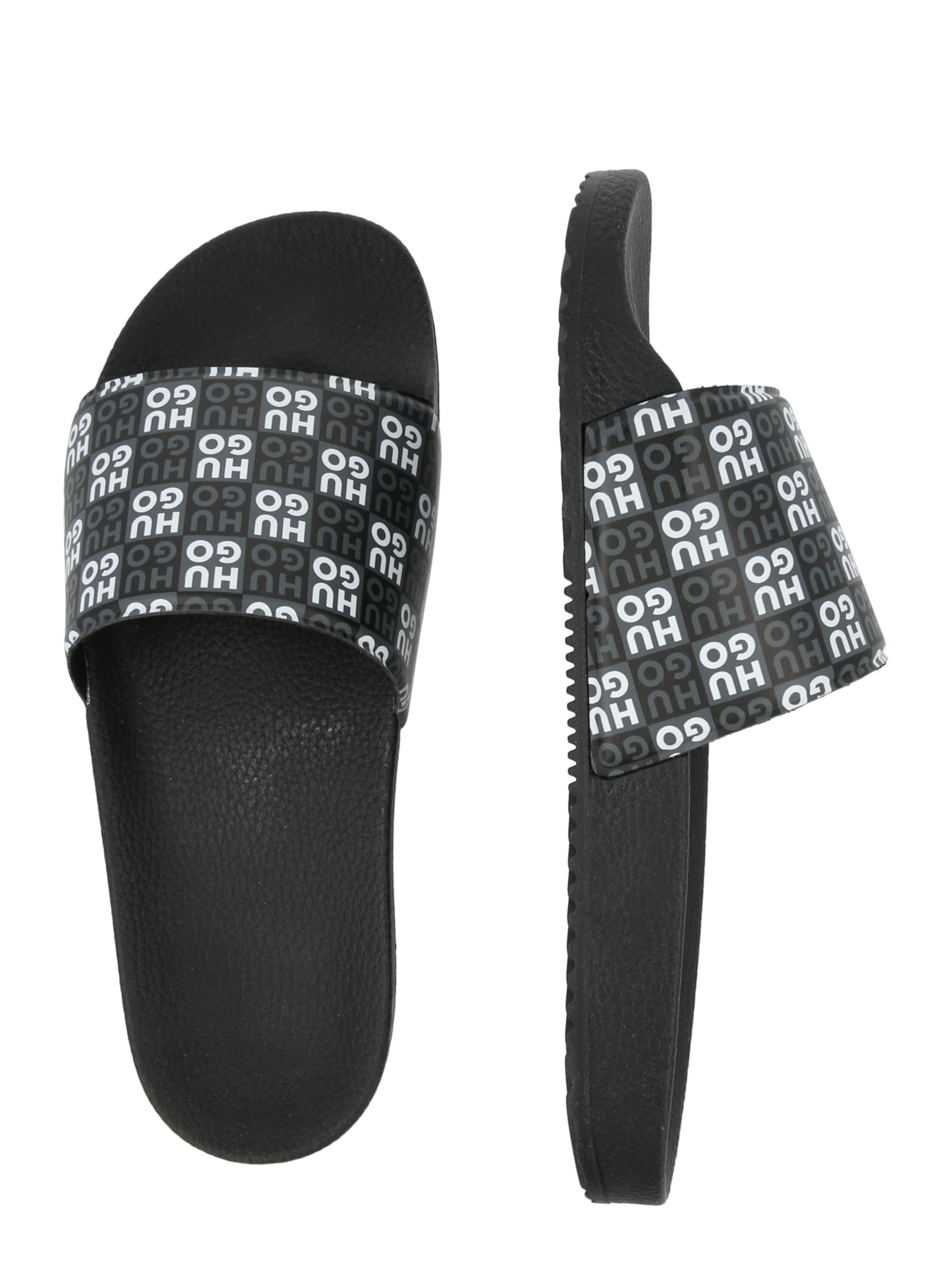 HUGO Mule 'Timein' in Black