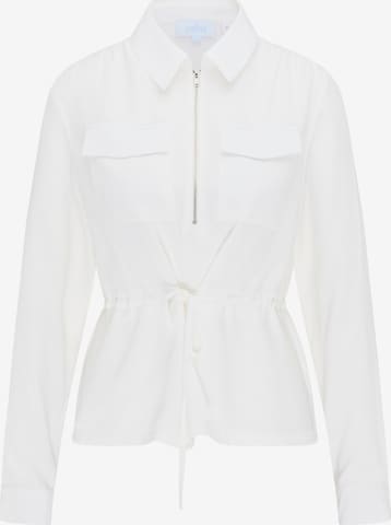 usha BLUE LABEL Blouse in White: front
