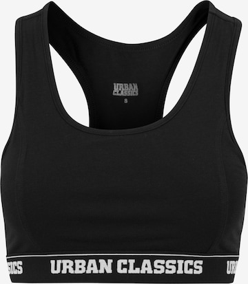Urban Classics Bra in Black: front