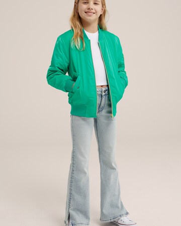 évasé Jean WE Fashion en bleu