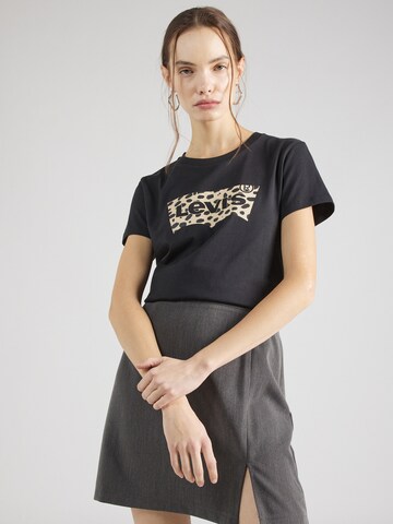 LEVI'S ® Shirt 'The Perfect Tee' in Schwarz: predná strana